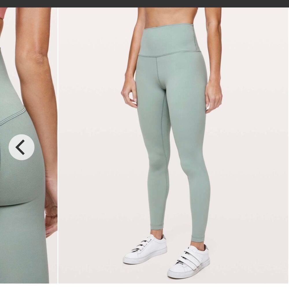 Lululemon align size 6 on green SAGE Palm Court Color
GUC
#activewear #yoga